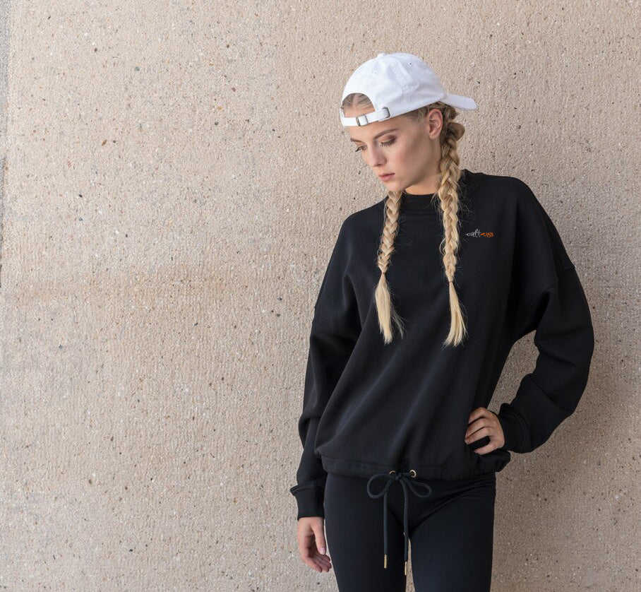 Oversize Crewneck | black